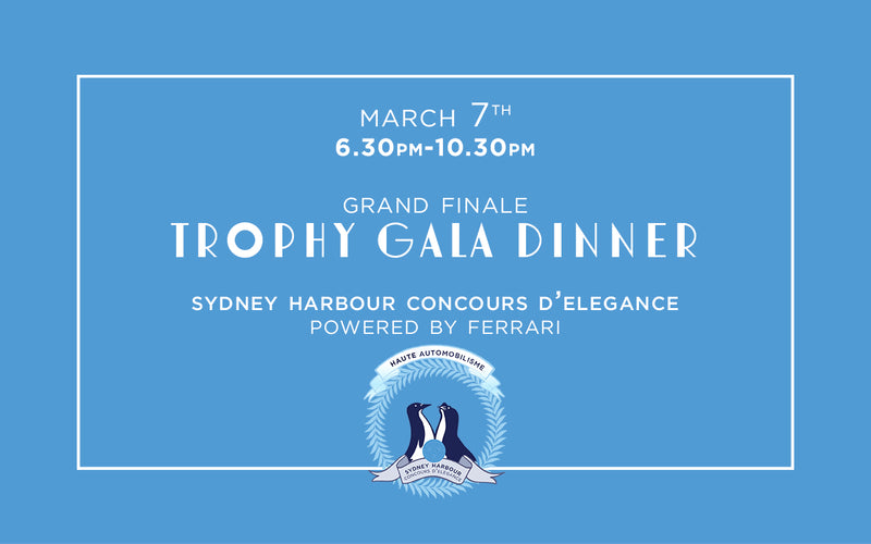 Trophy Gala Dinner - Grand Finale - March 7th, 2020