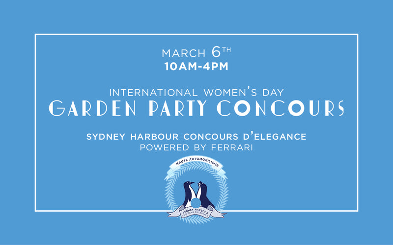 Friday Concours d'Elegance - March 6th, 2020